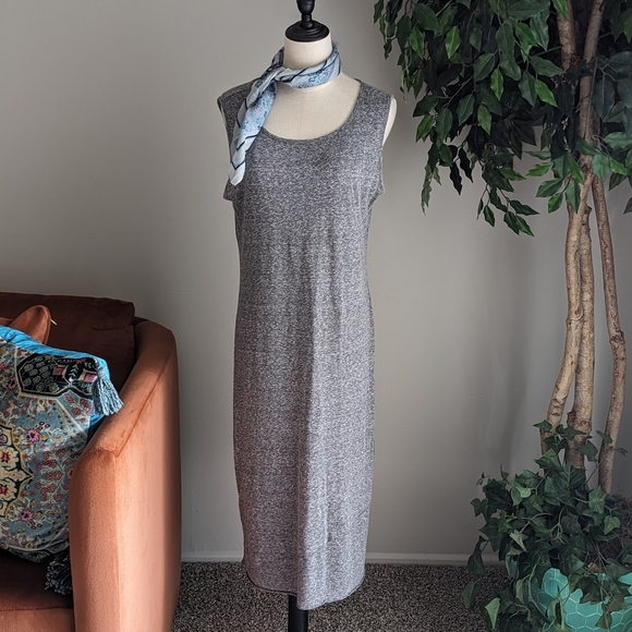 mercer & madison Sleeveless Gray Shift Dress Size M - Picture 1 of 13